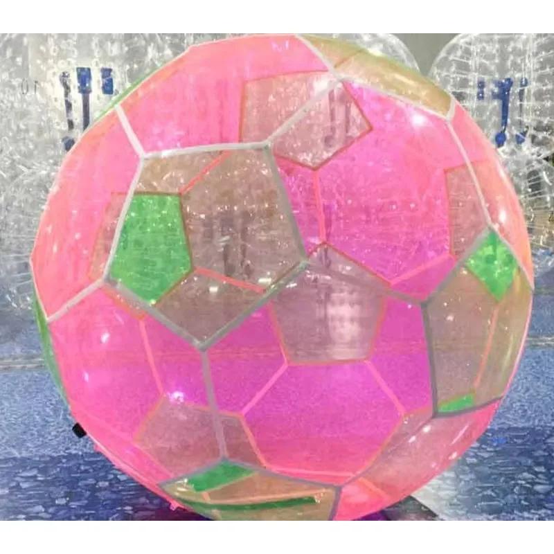 인플레이터블 워터 볼 - 인간이 안에 들어가서 떠다니는 장난감