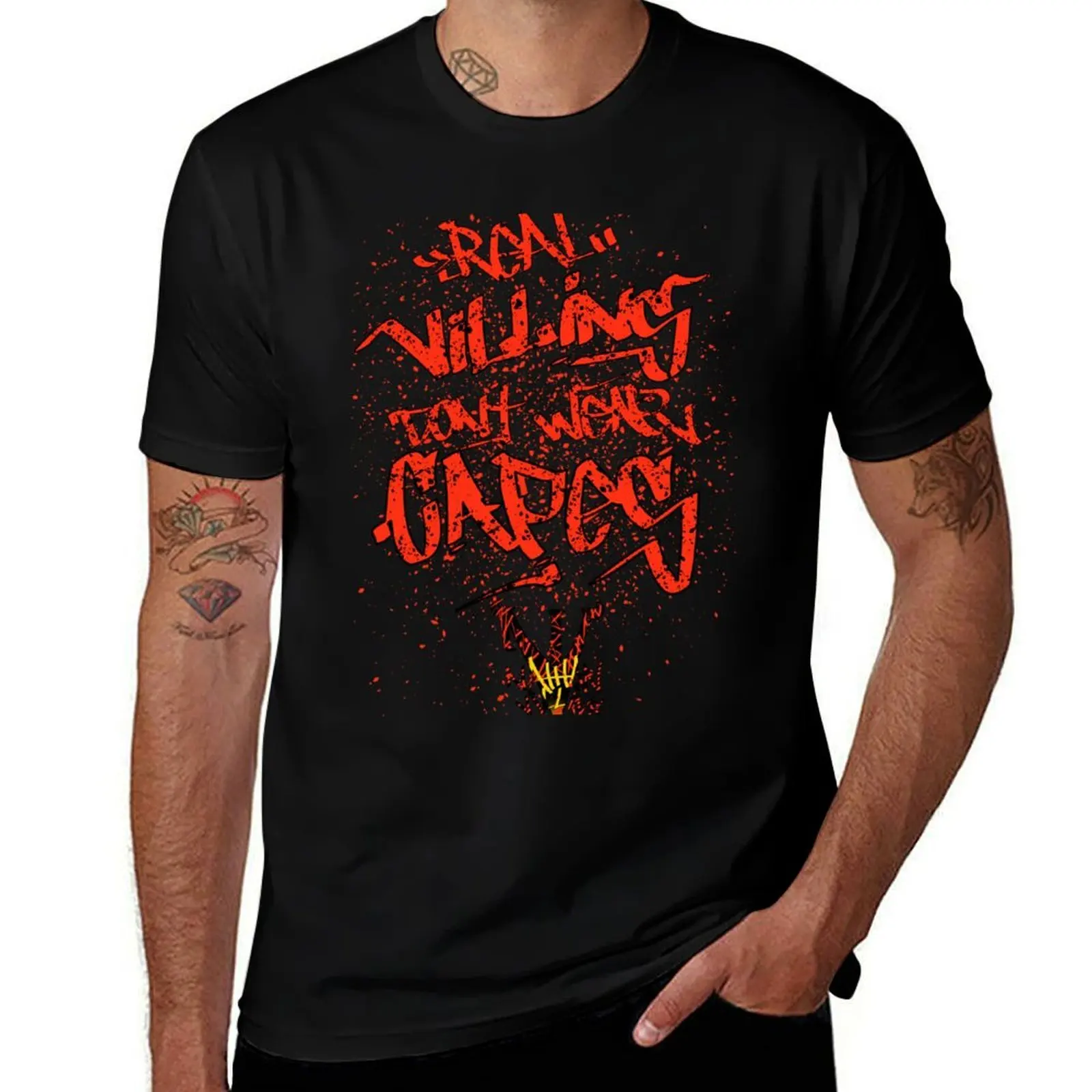 

Real Villins T-Shirt Plus Size Quick Dry Sports Tee