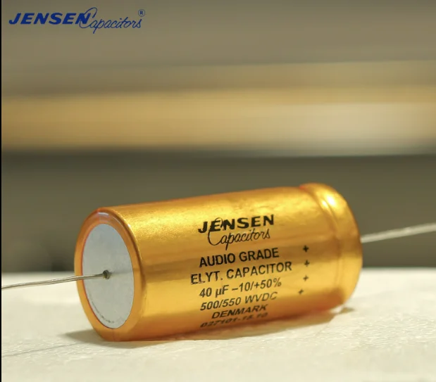 2pcs/lot Denmark Jensen 40uf 500v 25X49MM Electrolytic capacitor original handicraft free shipping