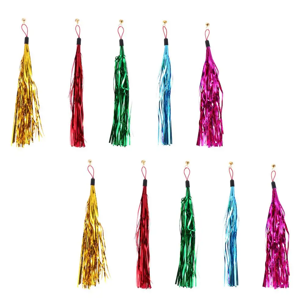 

15 Pcs Cat Teaser W Replacement Funny Stick Ring Paper Toys Sound Bell Pet Supply Teasing Cats Exercise Hunting Instincts