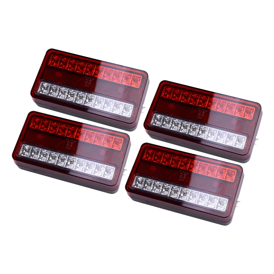 4pcs 20LED Universal Trailer UTE Truck Caravan Camper Bus Taillight Brake Light Rear Lamp Indicator 12V