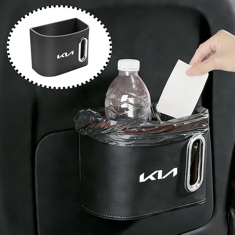 

Car Seatback Tissue Box Paper Towel Holder Napkin Case Accessories For KIA Sportage Rio Ceed Niro Soul Stonic Picanto Proceed