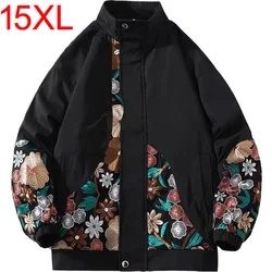 Plus Size Men's Studio Uniform Plus size Print jacket Oversized Loose Jacket Plus Size Jacket Men's Sports Jacket 14XL 195KG