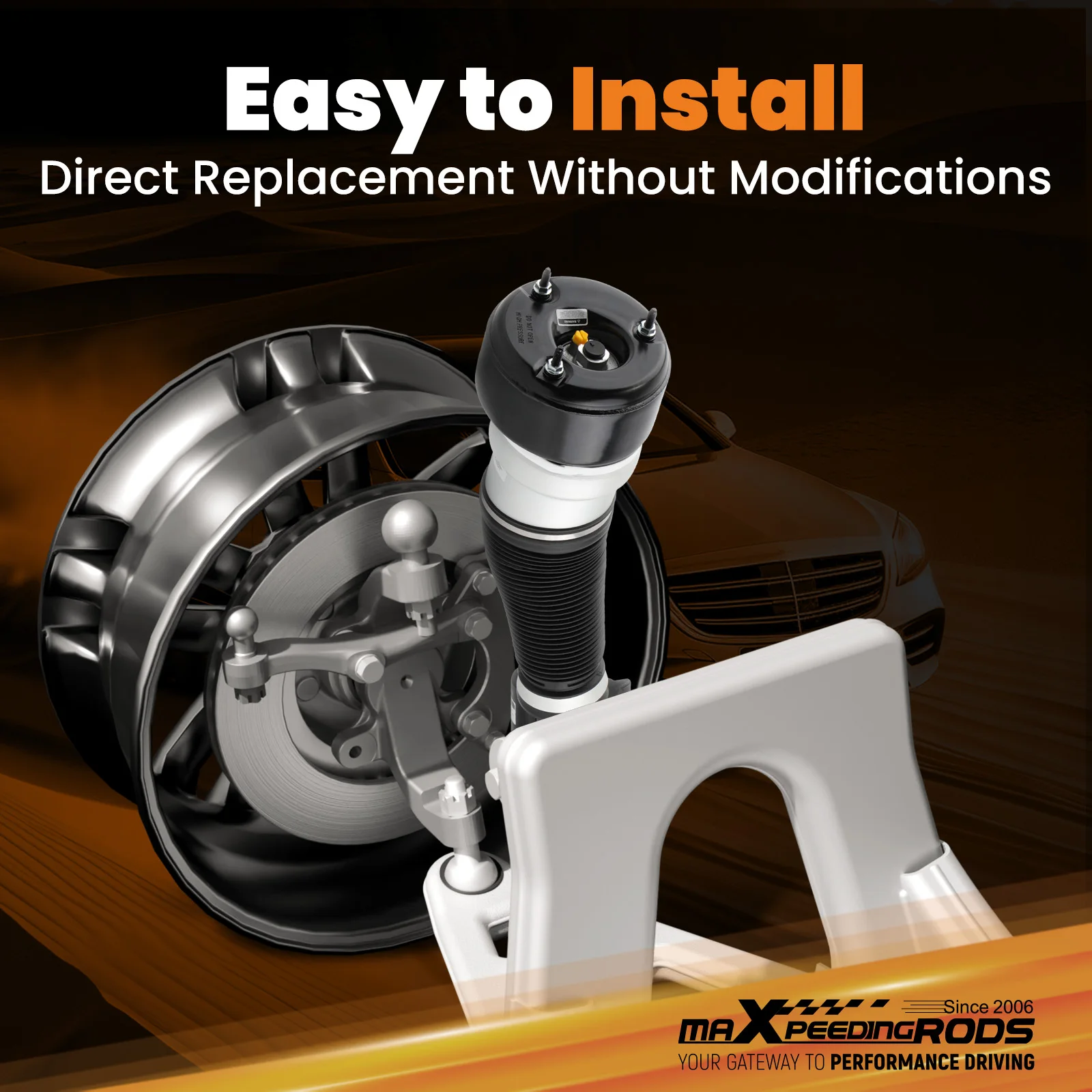 

Front Right Suspension Absorber Fit Mercedes Benz S-Class W221 4MATIC S350 S500