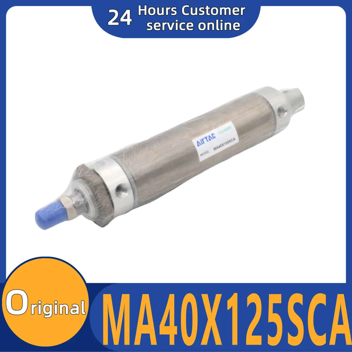 

Brand new original mini cylinder MA40X125SCA MA40X150SCA MA40X175SCA MA40X200SCA