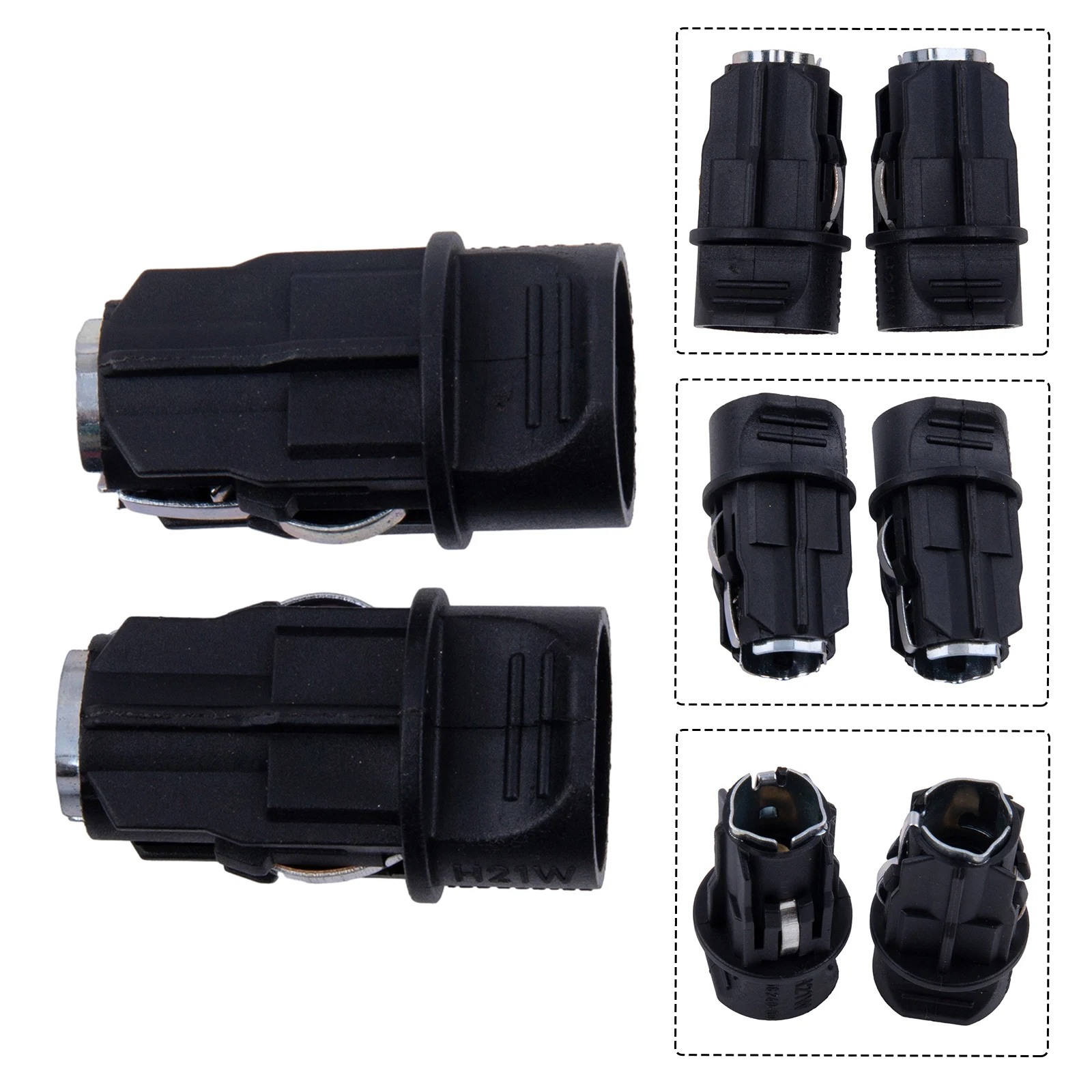 Replacement Rear Lamp Socket Set for BMW 3 F30 F80 F31 2014 2017 5 E61 E11 2005 2017 7 E65 E66 E67 2000 2015 2Pcs