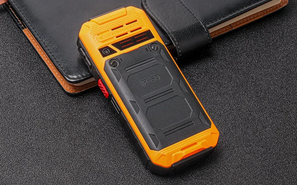 UNIWA S9 4G Feature Phone 2.4Inch Screen IP68 Waterproof Big Loudspeaker Large Buttons LED Light 3000mAh Mobile Phone