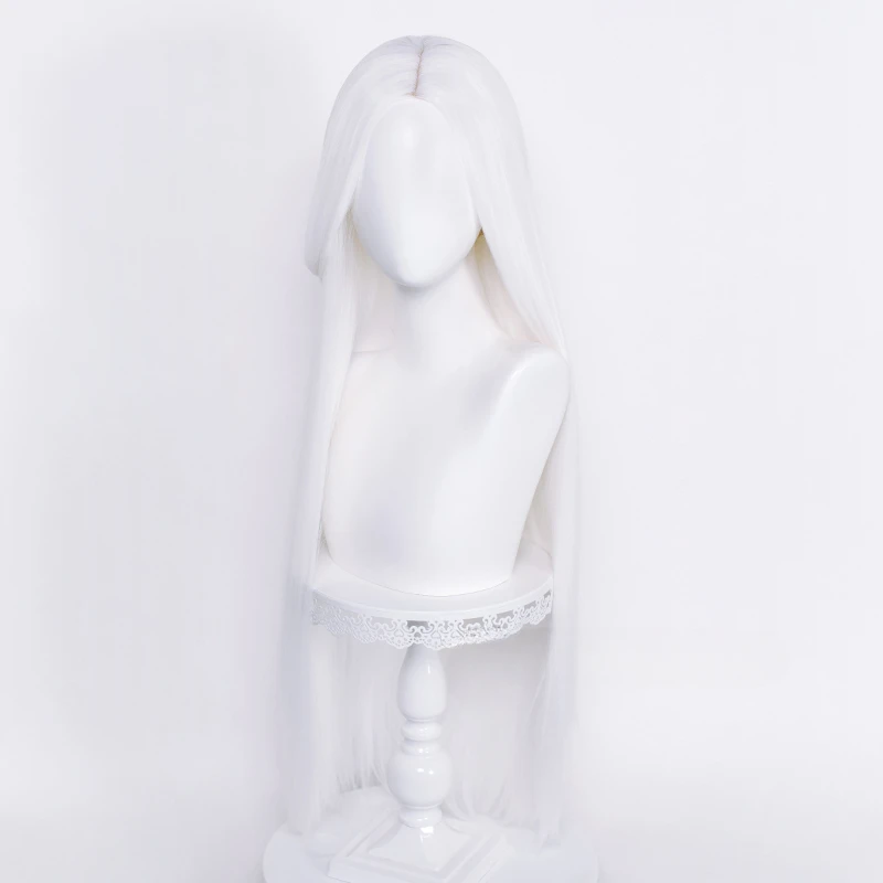 طويل مستقيم شعر مستعار تأثيري 100 سنتيمتر مركز فراق المركزي سبليت أشقر وردي أحمر أرجواني مقاومة للحرارة الاصطناعية خصلات الشعر المستعار #5