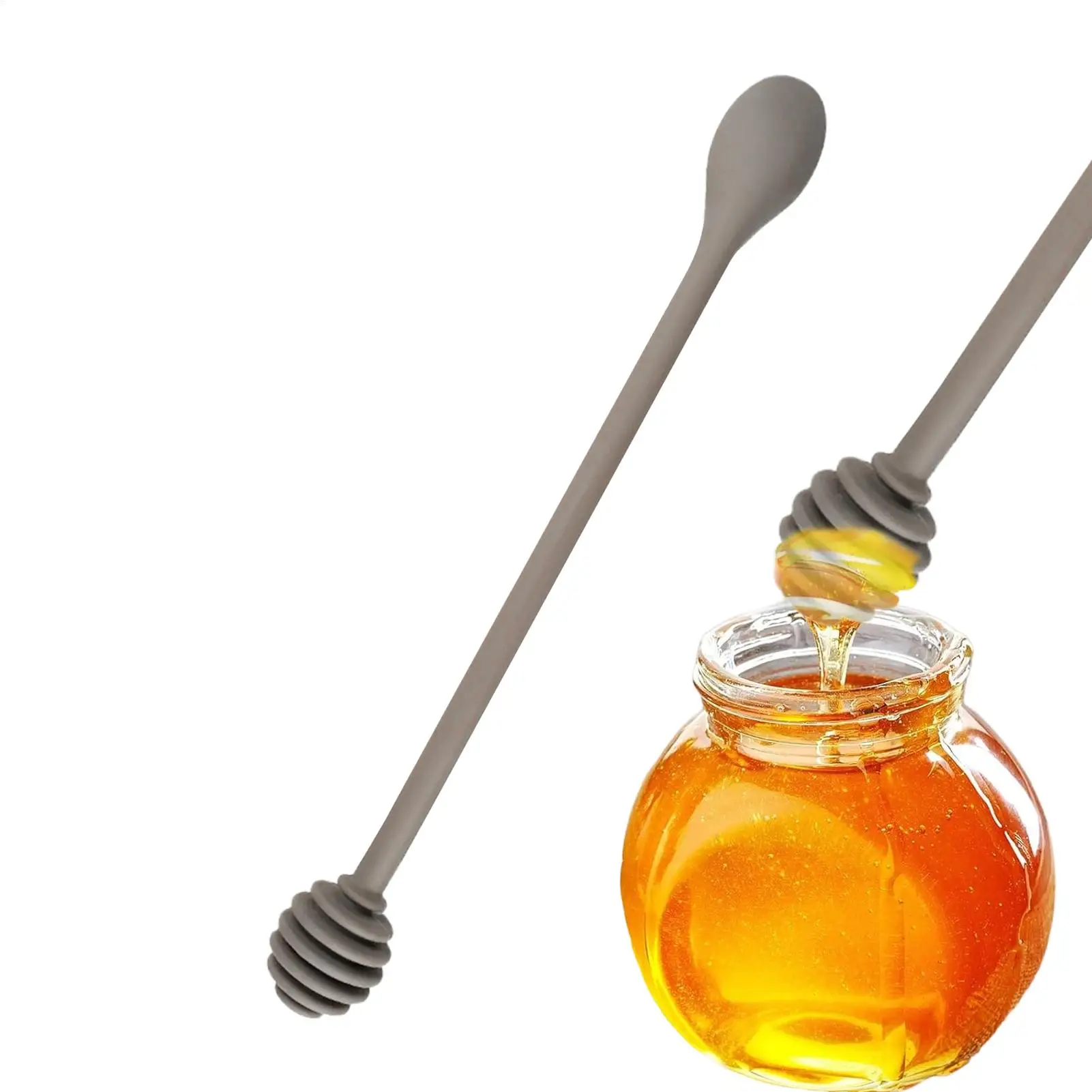 Honey Dispensing Spoon Honey Dippers Kitchen Non-Drip Jam Mi