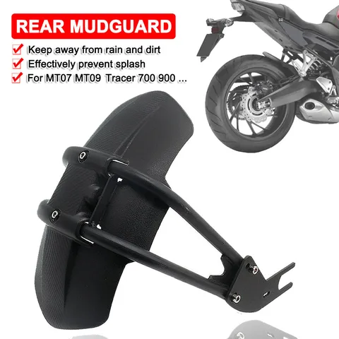 Заднее крыло мотоцикла, брызговик для Yamaha MT 09 MT07 Tracer 7 2022 Tracer 700 900 2016, брызговики заднего колеса, брызговик