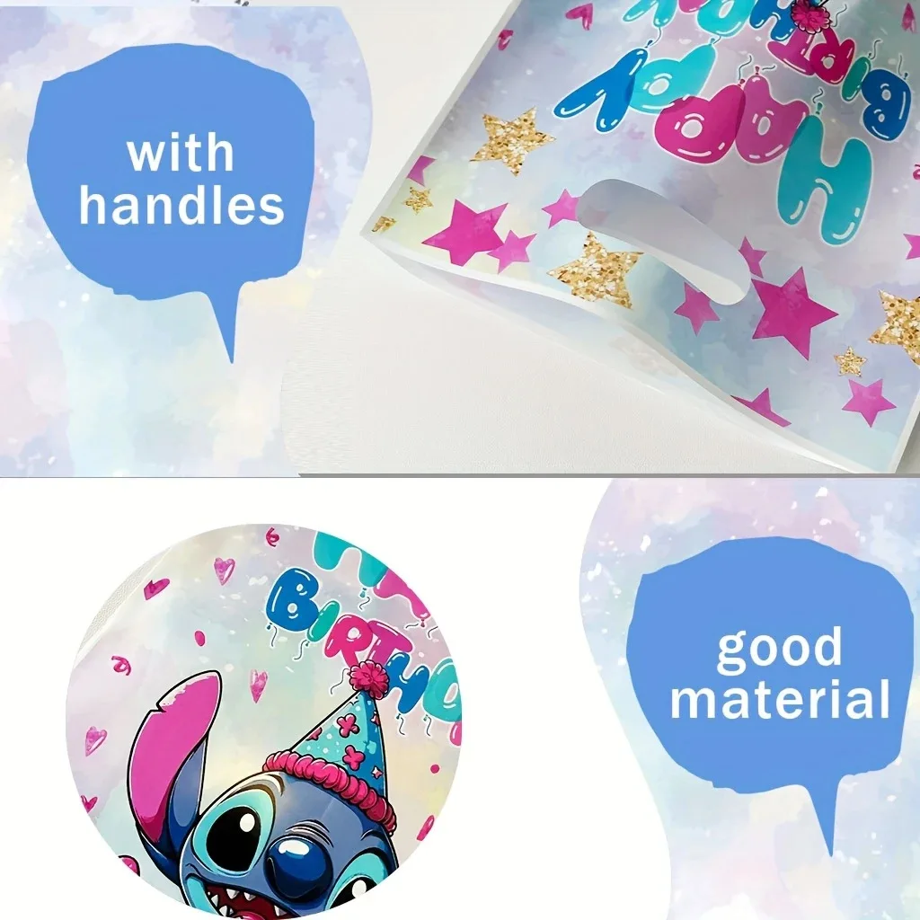 Bolsas de regalo de punto Kawaii, bolsos con botín de caramelo, suministros para fiesta de cumpleaños para niños, decoración, regalo temático, bolsa rellena, juguetes, recuerdos de fiesta para niños