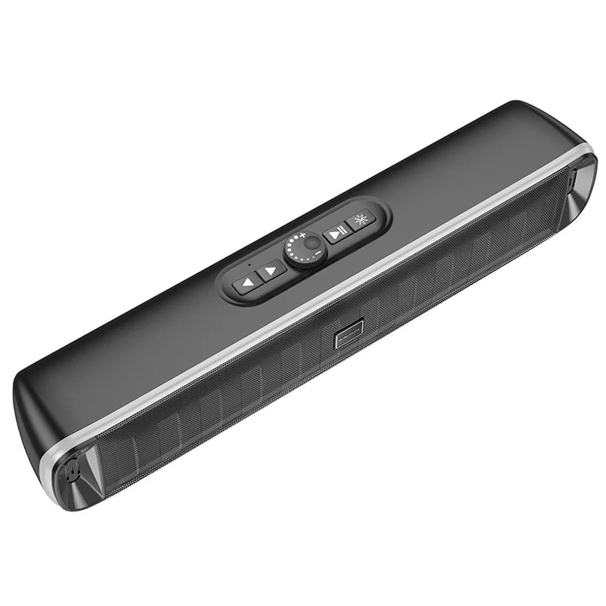 AAAE Desktop Wireless Bluetooth Speaker FM USB Card Game Speakers for Laptop Mobile Phone Home PC Sound Bar