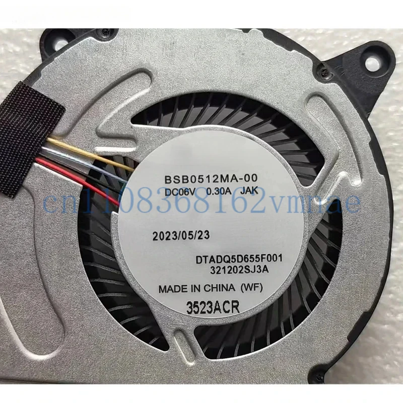 For Valve Steam Deck BSB0512MA-00 DC06V 0.30A JAK DTADQ5D655F001 New Original Handheld gaming device CPU Cooling Fan