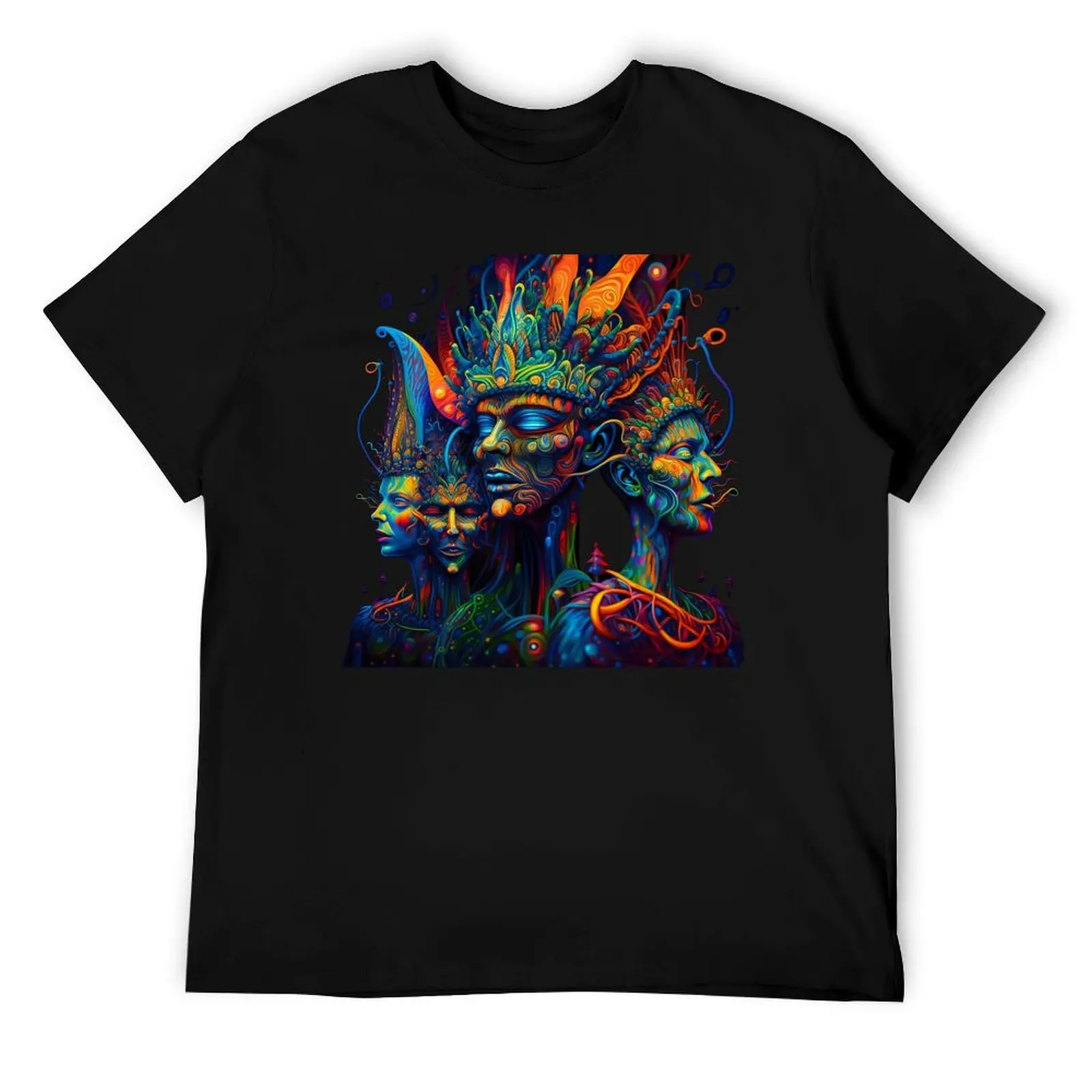 

Trippy DMT Elves T-Shirt cotton t shirts high quality man tshirt t shirt man luxury T-Shirt