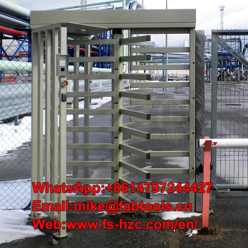 

Bi-Directional Passage High Security Full Height Turnstile Price with Access Control System for Bus Station,Airport,Hotel