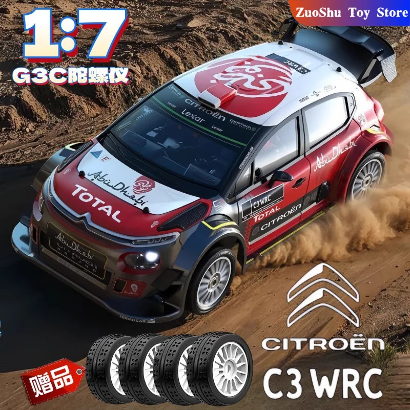 

1/7 MJX 7303 HYPER Brushless 7303 Remote Control Pulling Car C3 Simulation Citroen High Speed Off-road Vehicle Adult Toys
