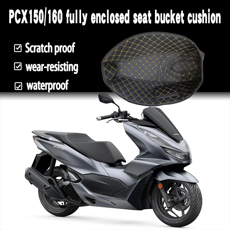 

Подходит для Honda PCX150/160 аксессуары для модификации подушек ведра, защитная подкладка ведра, подушка для туалета, коробка для хранения