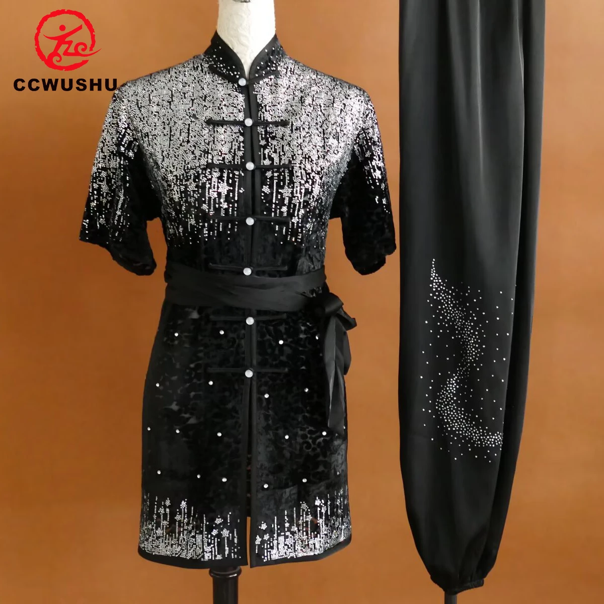 

Индивидуальная одежда для ушу, униформа Чанцюань для соревнований по боевым искусствам, вышитая одежда для кунг-фу Taolu CCWUSHU