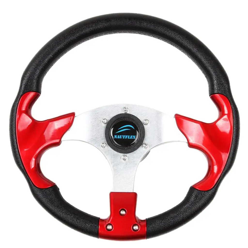 320 mm Boat Steering Wheel Non-directional 3 Spoke Steering Wheel 3/4