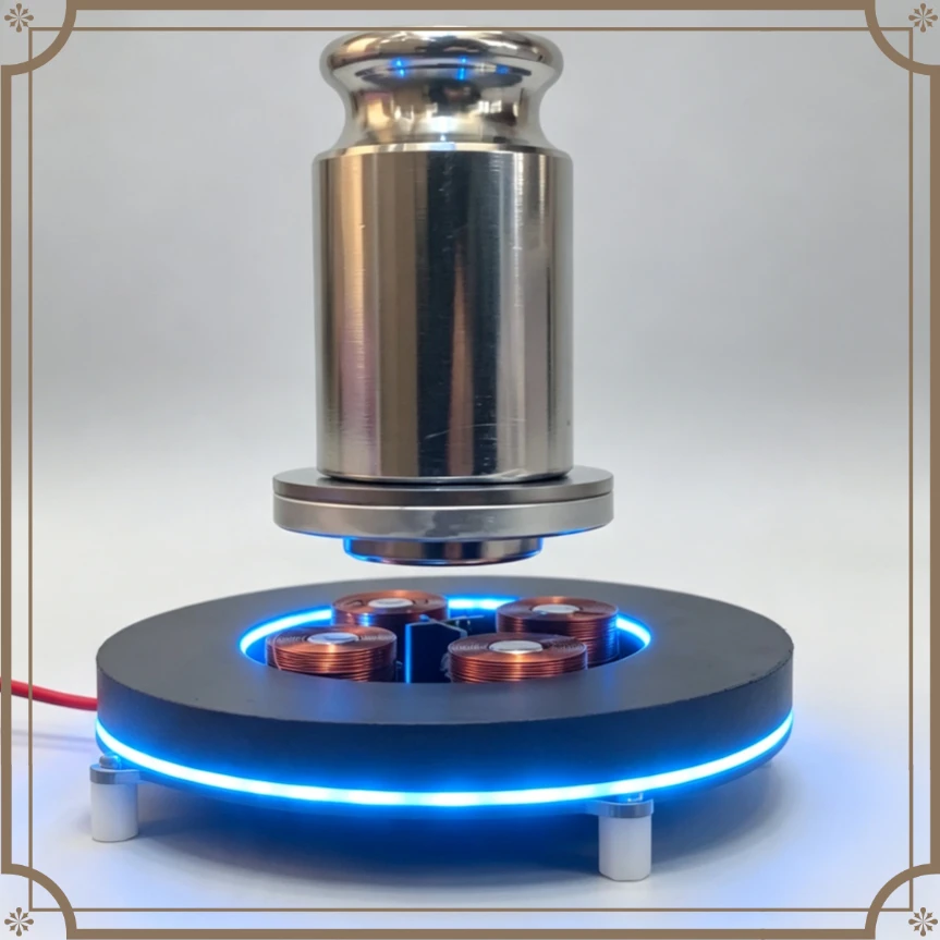 New 500g Magnetic Levitation Module Core Analog Circuit Magnetic Suspension with LED + Power Supply