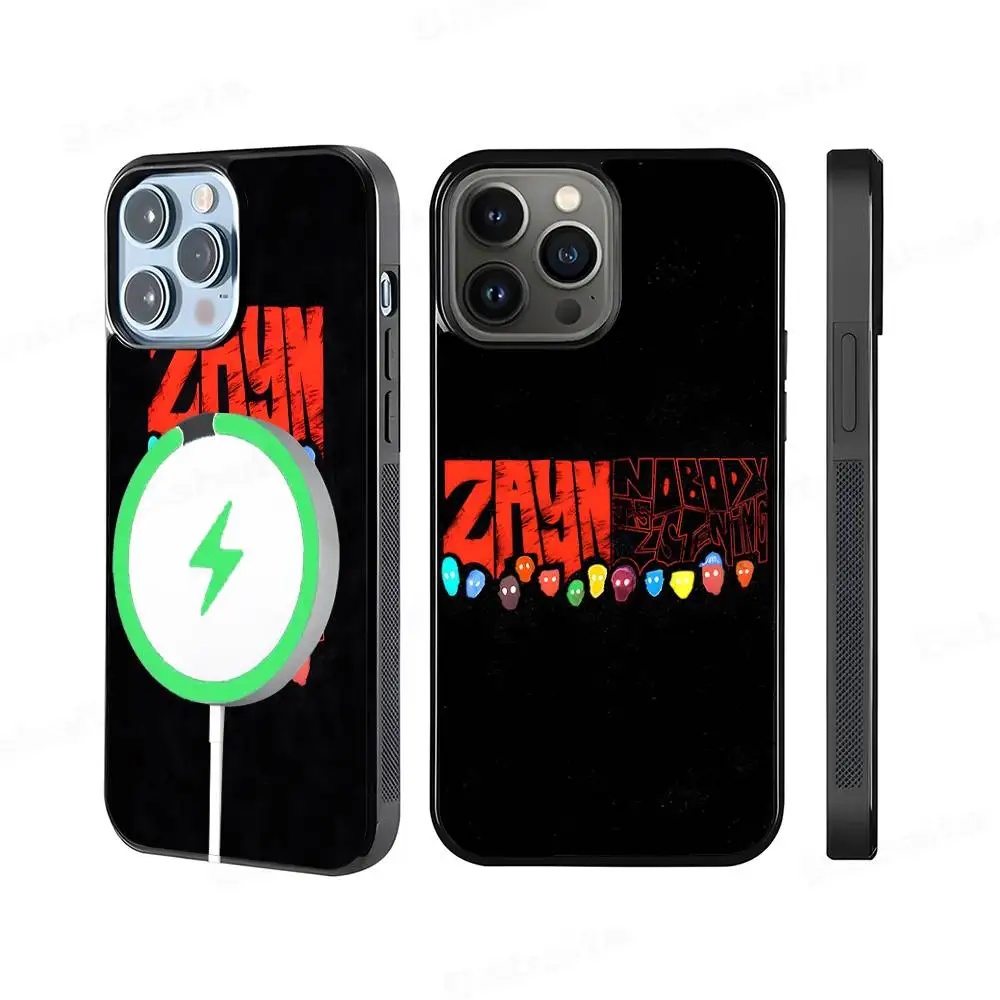 

Singer Zayn Malik Phone Case Magnetic Case For IPhone 16 14 13 12 11 15 Pro Max Plus For Magsafe Wireless Charge Cover