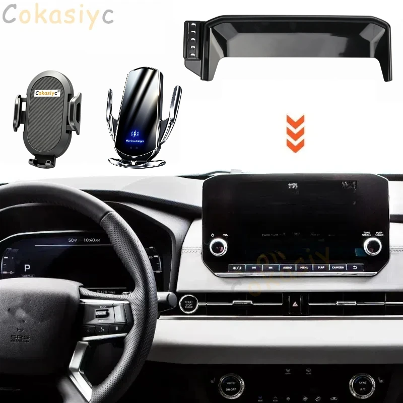Car Phone Holder For Mitsubishi Outlander 2022 2023 2024 9
