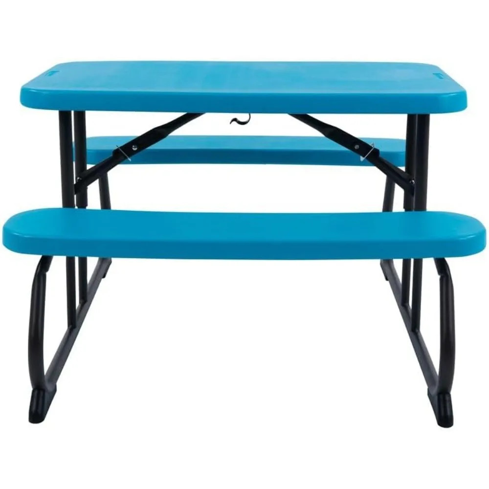 

Children's Outdoor Picnic Table in Glacier Blue