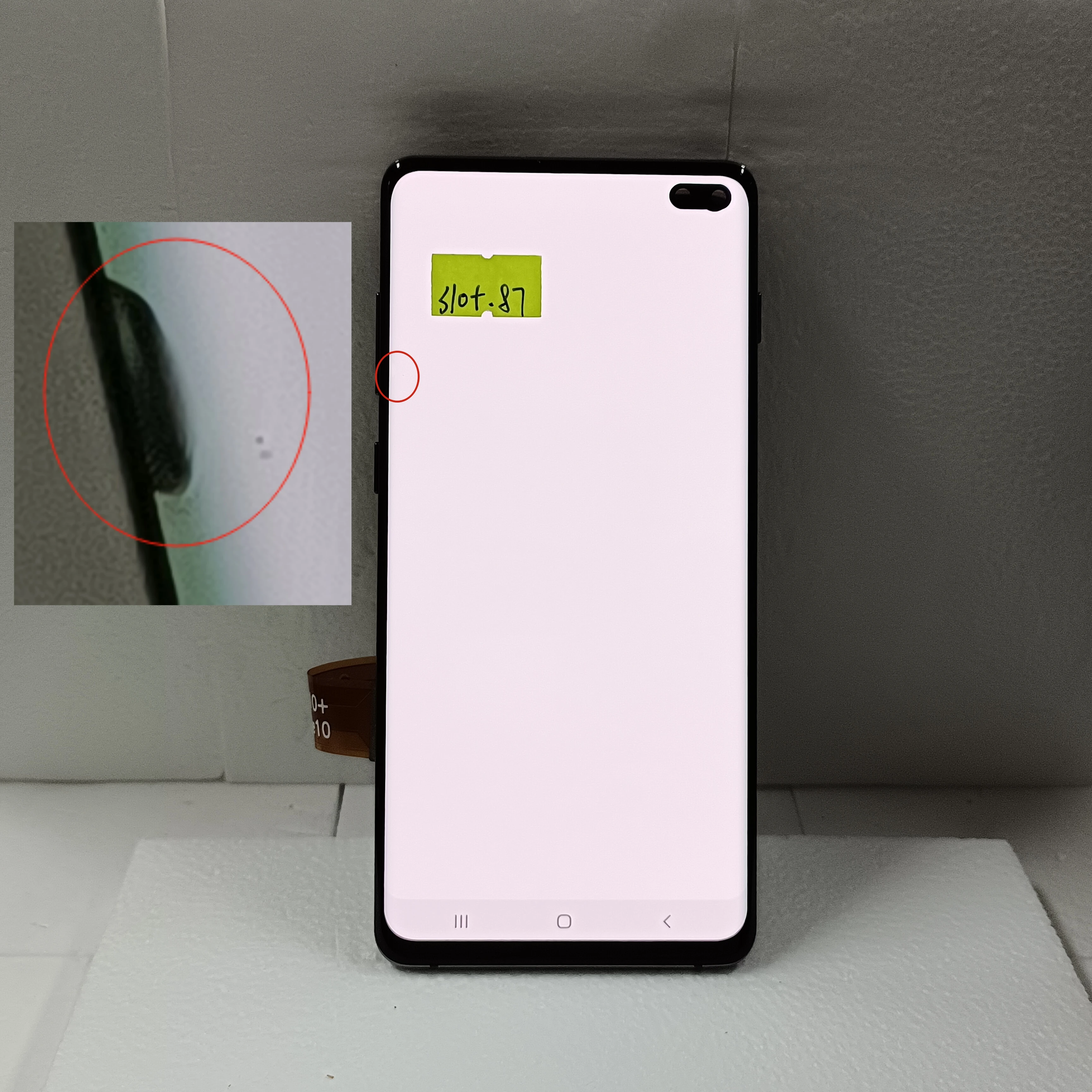 100% Tested Super AMOLED S10+ LCD Display Touch Screen For Samsung Galaxy S10 Plus G975 G975F Panel replacement With defects