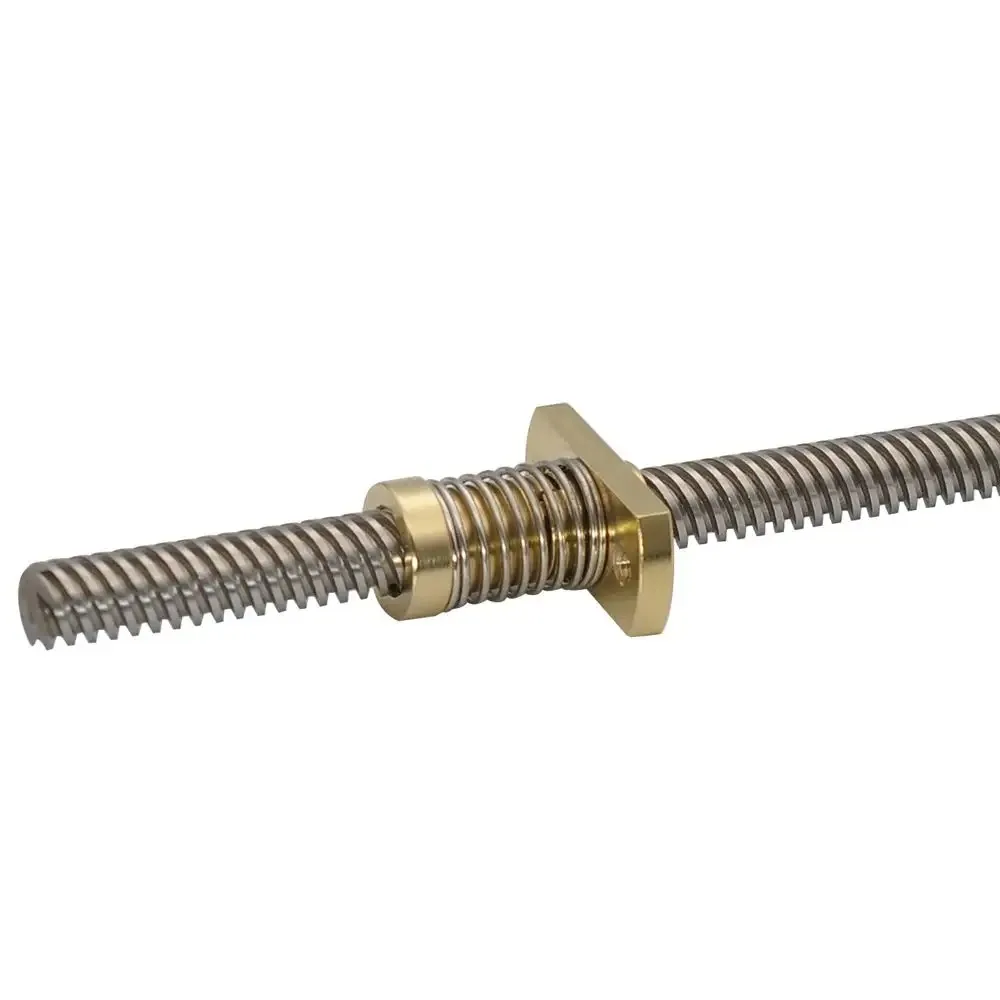 2 Stück/Set Z-Achse T8 Anti-Backlash Federbelastete Mutter zur Spaltbeseitigung Messingmutter für Ender 3 /3s Pro V2 CR-10 Tornado 3D-Drucker 8mm – Detail 5