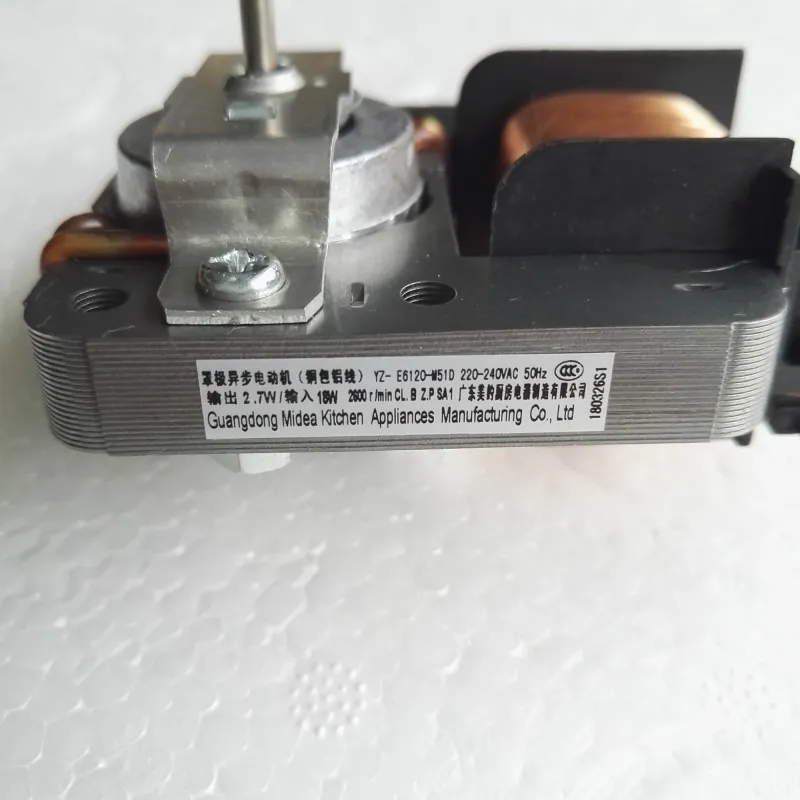 1pcs new microwave oven accessories insertFan motor heat dissipation fan 2 PINS YZ-E6120-M51D MDT-10CEF YZ-E6120-M51D