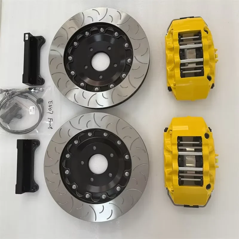 Sistema de Frenos Automático para Carreras, Pinza de Freno de 6 Pistones, Kit de Frenos Grandes 9040 355*32mm para