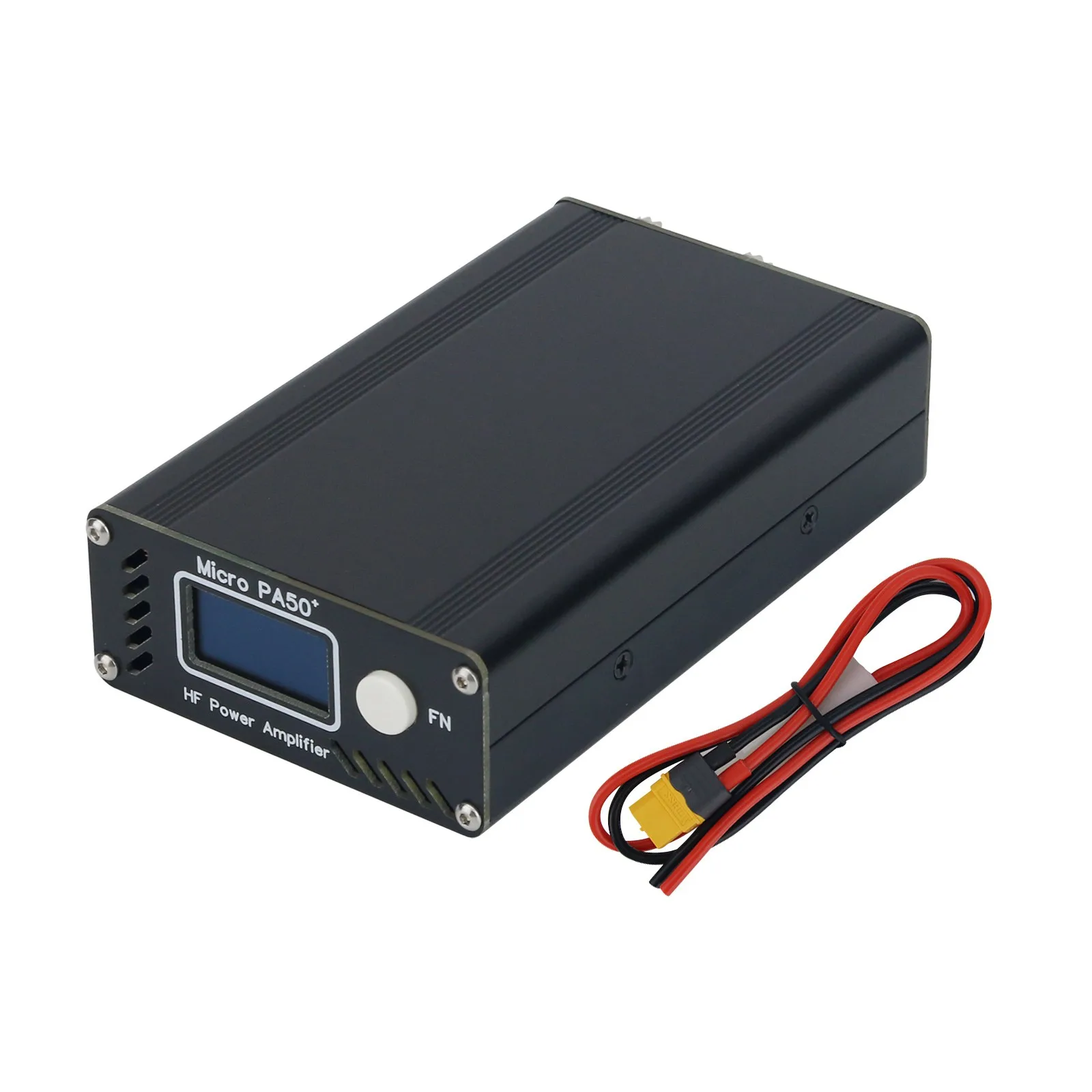 Intelligent Hamgeek Micro PA50+ 50W 3.5MHz-28.5MHz HF Power Amplifier Portable HF Amp PA50 Plus with 1.3