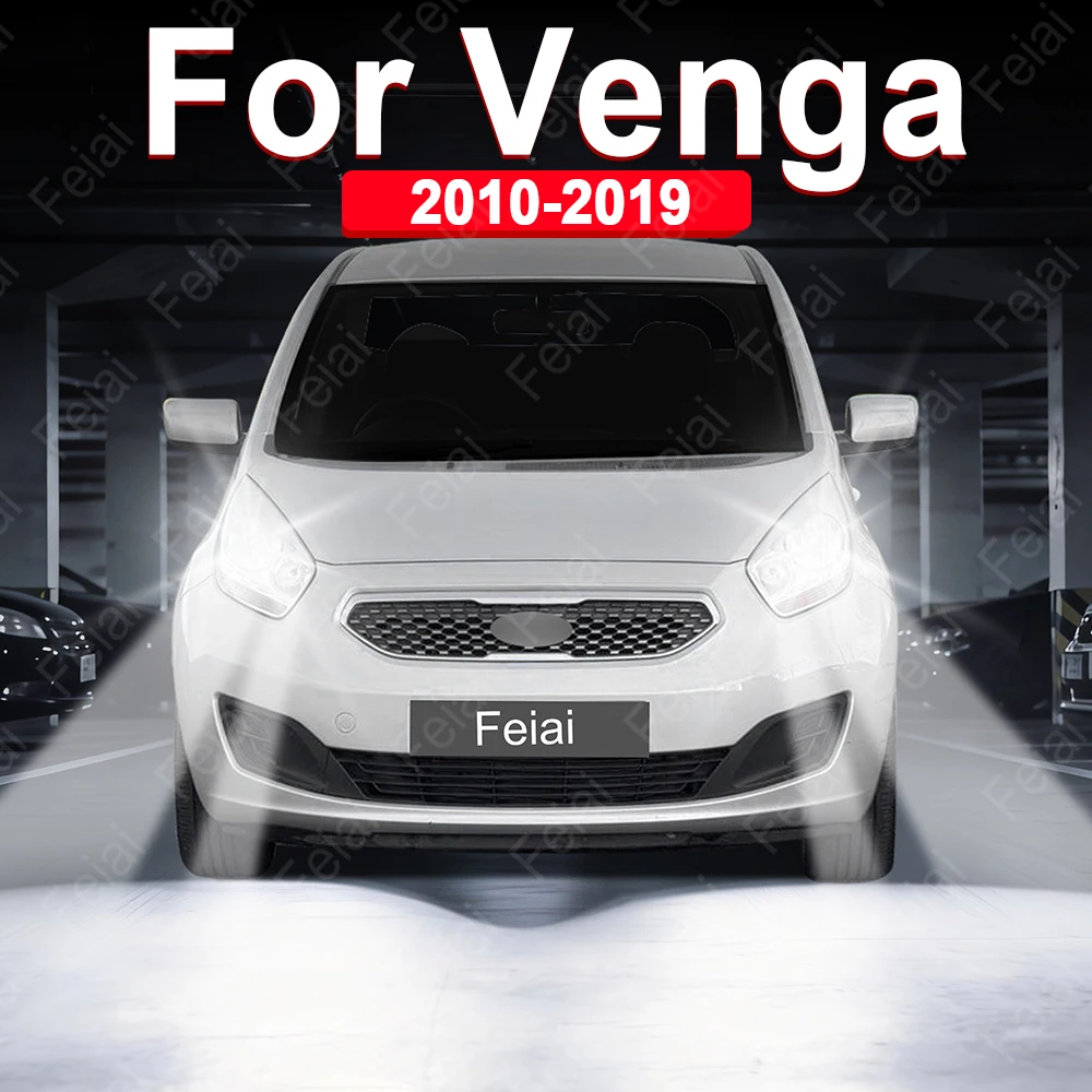 

Светодиодные лампы H7 H1 для фар Kia Venga YN, аксессуары для автомобильных фар, 2010-2019 гг.