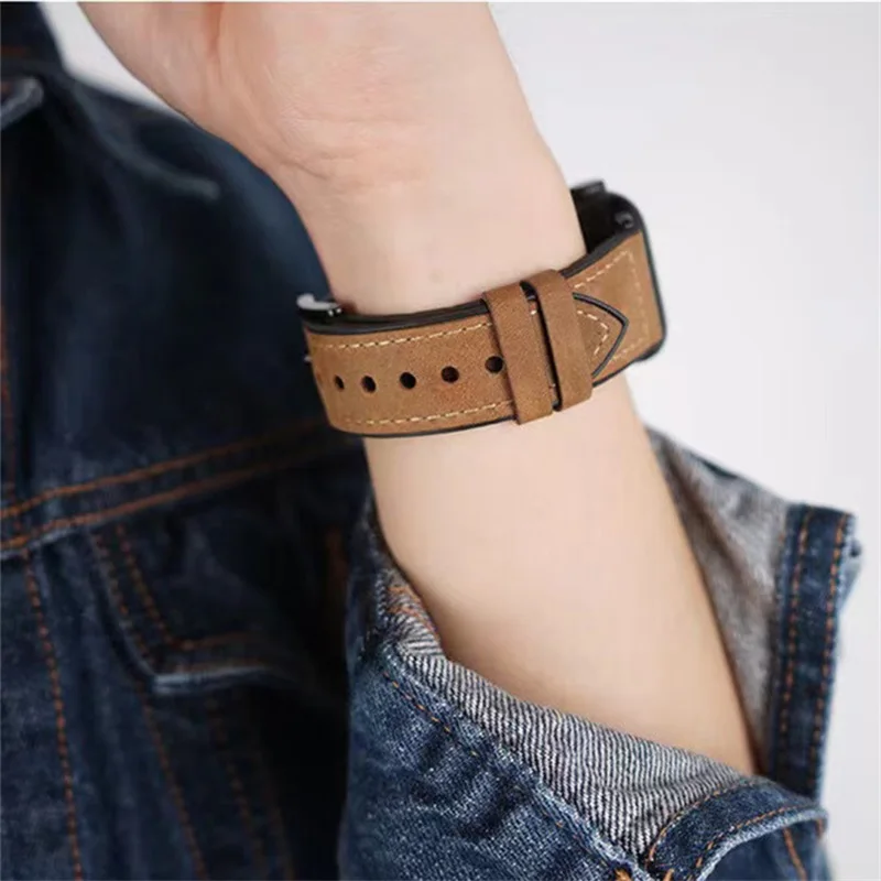 สายรัดข้อมือซิลิโคน + หนังสำหรับสายคาด Apple Watch 49มม. 44มม. 45มม. 42มม. 40มม. สำหรับ iWatch ultra Series 9 8 7 SE 6 5 4