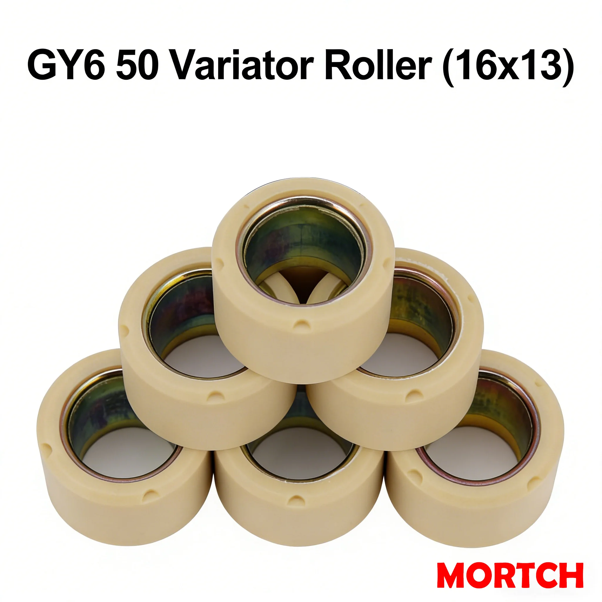 Roller Variator GY6 50cc 16x13 50-4031 4.0g Untuk Mesin GY6 50cc Skuter Moped Cina 139QMB