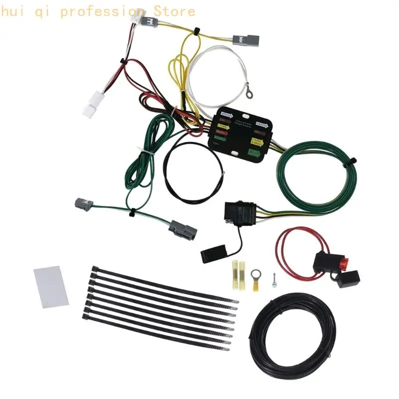 Plug-and-Play-4-Wege-Anhänger-Verkabelungssatz für Edge-SUV-Modelle 2011–2014 56120 118515 40695 H8WE – Detail 9