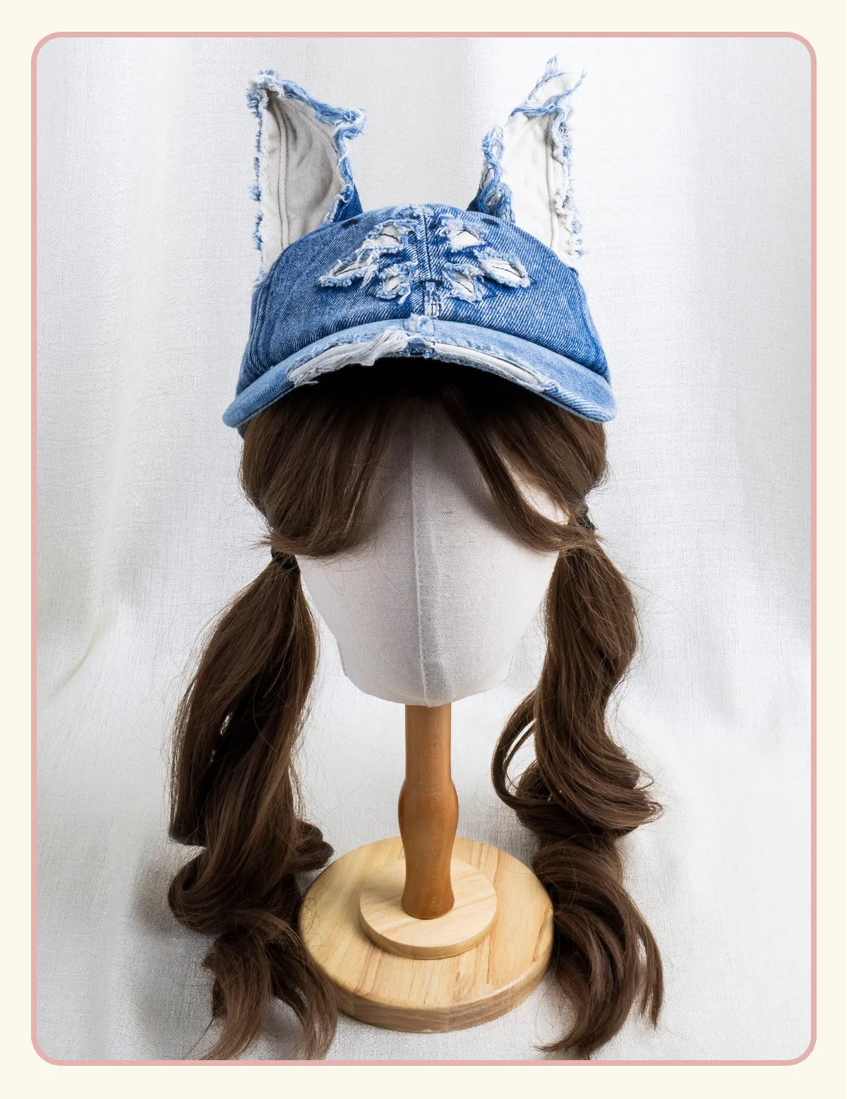 Original Design Dubiner Denim Baseball Cap Y2k Washed Old Niche Personalized Cap