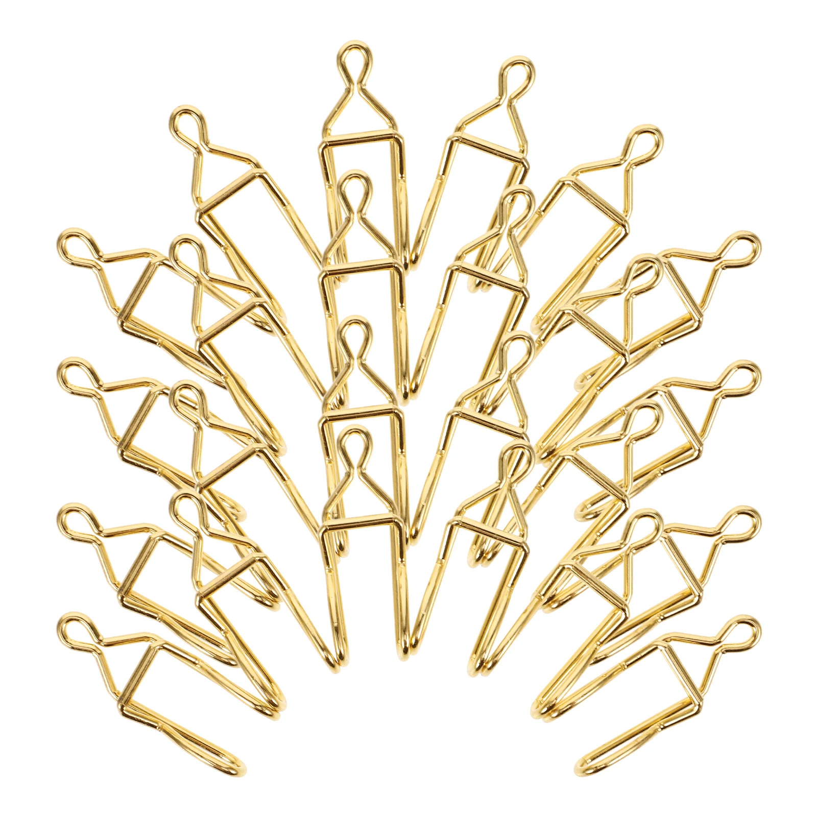 

50pcs Head Jewelry Accessories Iron Wire Fork Clasp DIY Pocket Watch Chain Parts Metal Clasp For Pocket Watch Chain Hardware