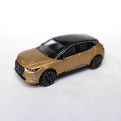 Diecast 1:64 Scale 2021 Citroen DS4 Alloy Car Model Ornaments Collection Souvenir Display Ornaments Vehicle