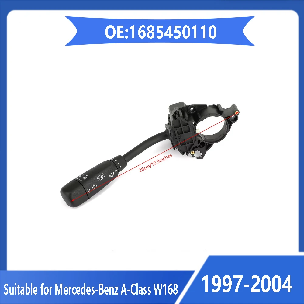 Suitable for Mercedes-Benz A-class W168 turn signal wiper handle 1996-2007 combined switch 1685450110 auto parts