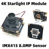 CCTV Starlight 4K IP Digital Camera Board Module 8.0Megapixel SSC338 Sony IMX415 Webcam Illumination RTSP RTMP Photo Snapshot