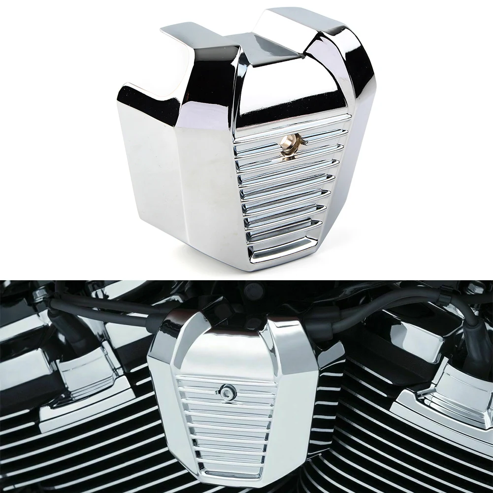 Motorcycle Precision Coil Plug Cover Trim for Harley Softail Breakout Fatboy FXLR FLDE FXFB FLSB FXBB 2018 2019 2020 Chrome