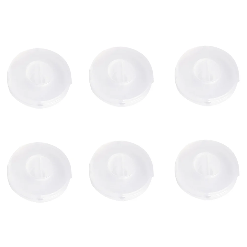 6 قطعة منظم لفائف الكابلات حارس الحبل المحمول لكابلات سماعة الأذن USB صندوق تخزين الأسلاك البلاستيكية حل خالي من التشابك #3