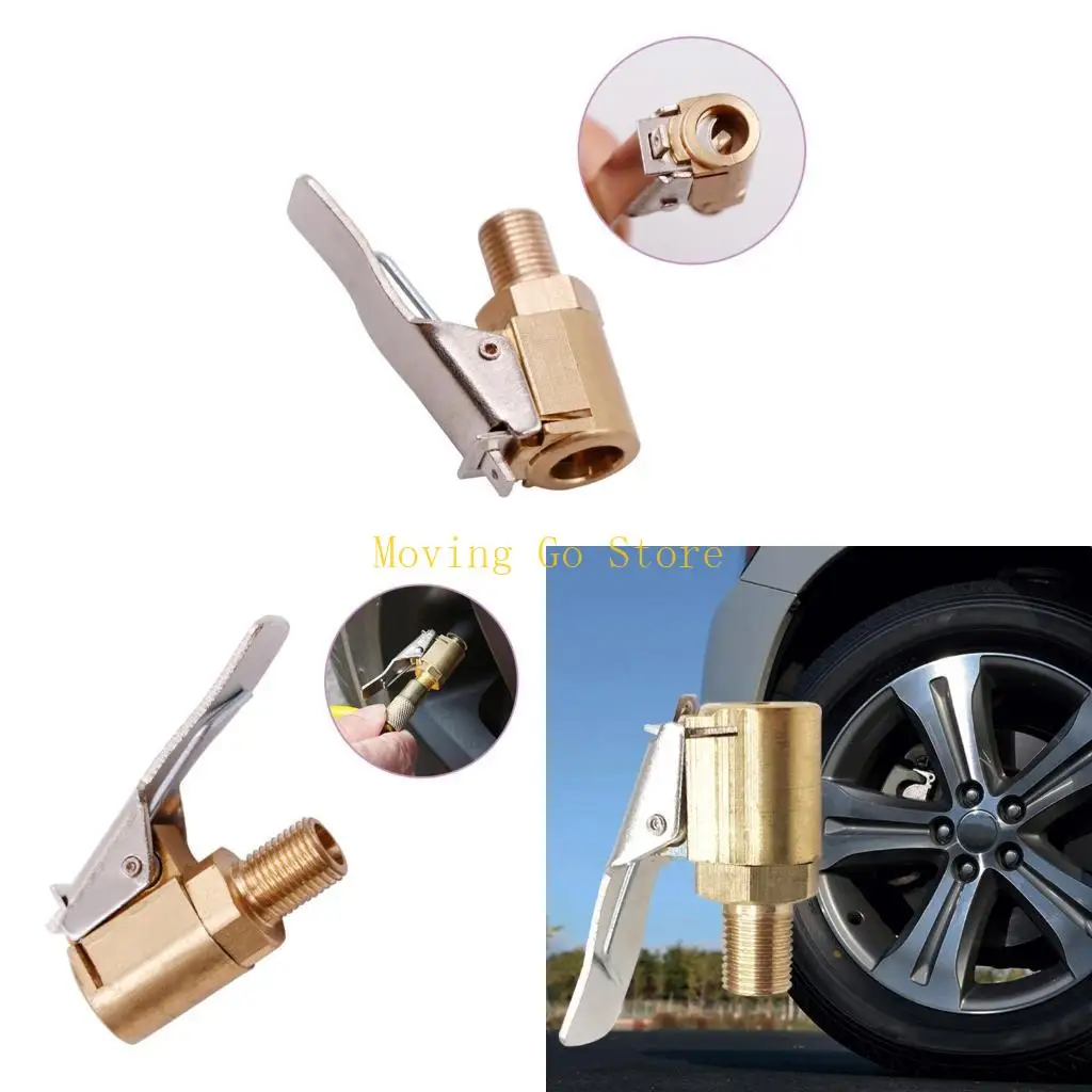 

B5XD Air Chucks Heavy Duty Closed Straight Lock-On Tire Inflator Chuck with Clip