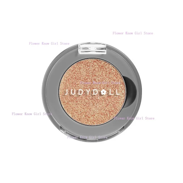 Judydoll 소프트 매트 컬러 아이섀도 단색 플래시 아이섀도 팔레트 편광 글리터 매트 아이섀도