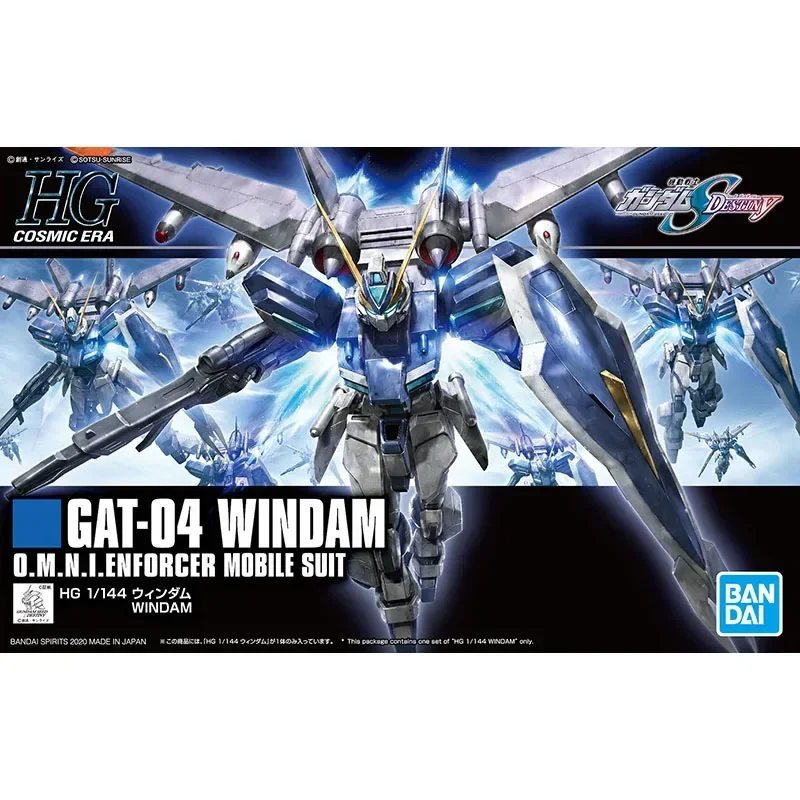 Bandai Original   GUNDAM DAT-04 WINDAM   Anime Action Figure Assembly Model Toys Collectible Model Ornaments Gifts For Children