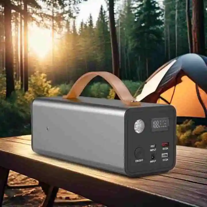 200W Micro Portable Generator Kit Indoor/Outdoor Rechargeable Power Bank for Home Appliances & Camping