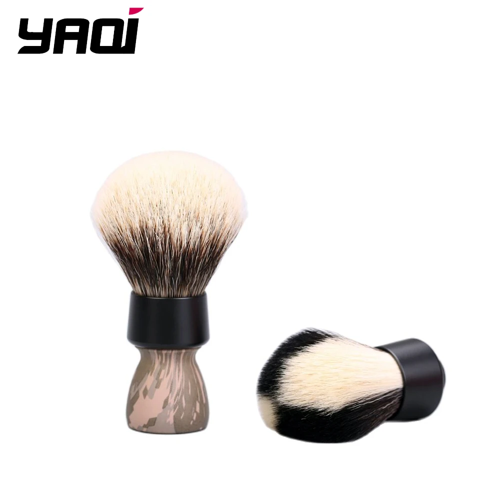 

Yaqi Two -in - one Knots Shaving Brush With Synthetic Knot And Two Band Knot