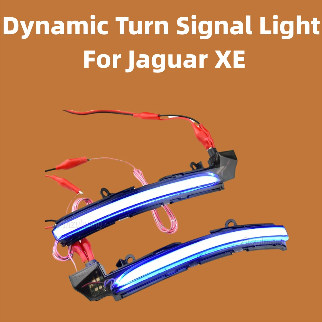Dynamic Blinker Indicator Mirror Turn Light Signal fit for Jaguar XE XF XJ F-TYPE XK XKR I-PACE X250 X260 Vehicle Fitment