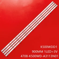 4pcs 9led LED Strips K500WD01 K500WDD1 A3 4708-K500WD-A3113N01 For 50UK950 50D1UDVB 50DU1000U 50D100U